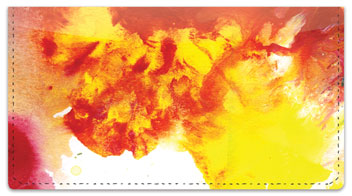 Abstract 4 Checkbook Cover