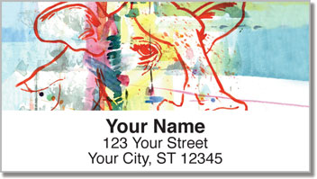 Crazy Cows Address Labels