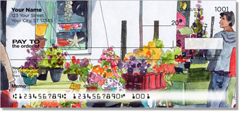 Outdoor Scene Sketches Checks