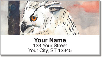 Owls Address Labels