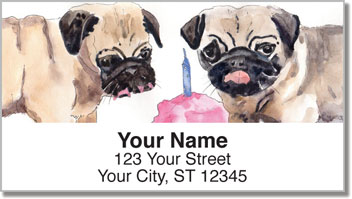 Pugs Address Labels