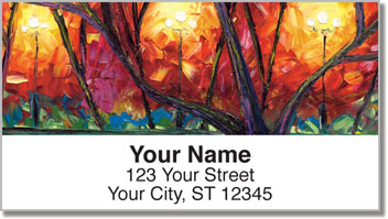 Sunset Serenade Address Labels