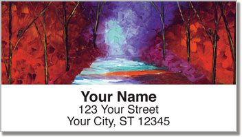 Wanderlust Address Labels