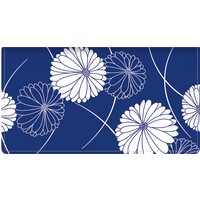 Kimono Fabric Side Tear Checkbook Cover