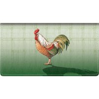 Roosters Fabric Wallet Style Checkbook Cover