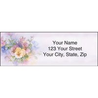 Pansies Address Labels