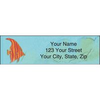 Tropical Fish Address Labels