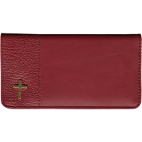 Blessings Leather Wallet Style Checkbook Cover