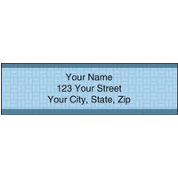 Basic Blue Address Labels