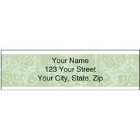 Retro Christmas Address Labels