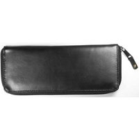 Partner Zippered Black Leather
