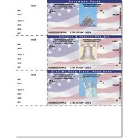 Stars & Stripes 3 on Personal Laser Checks - Singles
