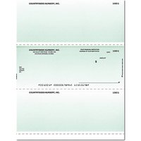 Classic Green Peachtree 8.0 Laser Checks Middle Singles