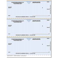 Country Club Laser Checks Check No Voucher w/o Lines Singles