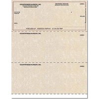 Parchment Laser Checks Check on Top Singles