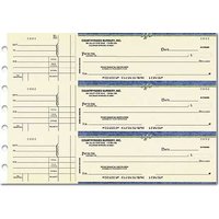 Sophisticates General Purpose 3-on-a-Page Checks Duplicates