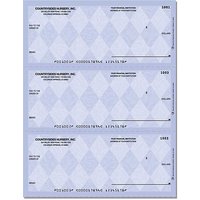 Diamonds Laser Checks Check No Voucher w/o Lines Singles