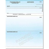 Classic Blue Laser Checks Top Lined Singles