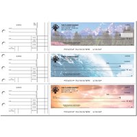 Nature's Majesty General Purpose 3-on-a-Page Checks Duplicates