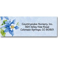 American Wildflowers Address Labels
