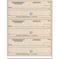 Securiguard Premium Parchment Laser Checks Lined No Voucher Singles