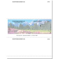 Nature's Majesty Peachtree 8.0 Laser Checks Middle Singles