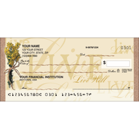Live Laugh Love Checks - 1 box - Singles