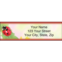 Ladybugs Return Labels