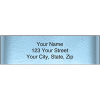 Securiguard Blue Return Labels