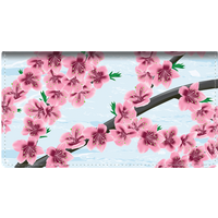 Zen Garden Fabric Checkbook Cover