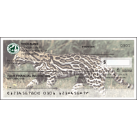 Defenders of Wildlife Big Cats Checks - 1 box - Duplicates