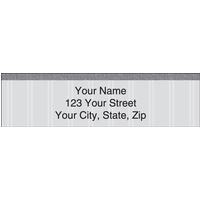 Pinstripe Return Labels