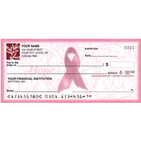 Ribbon of Hope Checks - 1 box - Singles