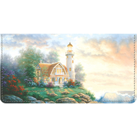 Light the Way Fabric Checkbook Cover