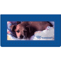 The Humane Society of the U.S. Fabric and Pleather Checkbook Cover