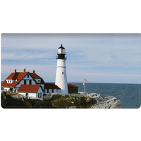 Scenic America Fabric Checkbook Cover