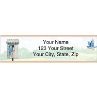 Backyard Birds Return Labels