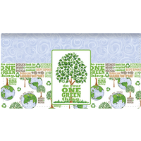 One Green Thing Fabric Checkbook Cover