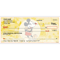 Vintage Mickey Disney Personal Checks - 1 Box - Duplicates