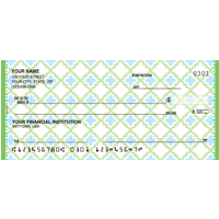 Twisted Pattern Personal Checks - 1 Box - Duplicates