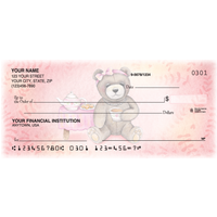 Teddy Bears Animal Personal Checks - 1 Box - Duplicates