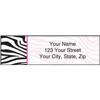 Neon Safari Address Labels Set of 200