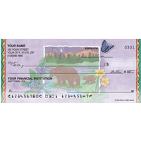 Northwoods Scenic Personal Checks - 1 Box - Duplicates