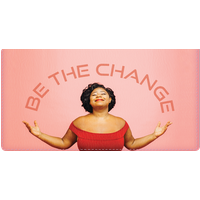 Be the Change Checkbook Cover