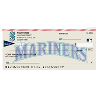 Seattle Mariners MLB Personal Checks - 1 Box - Singles