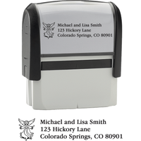 Angel Address Stamp