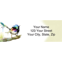 Watercolor Birds Labels Set of 200