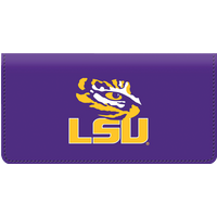 LSU Fabric Checkbook Cover