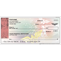Wonder Woman Comic Personal Checks - 1 Box - Singles