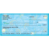 Simply Paisley Cute Personal Checks - 1 Box - Singles